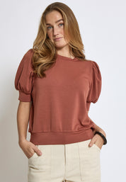 Minus Livana T-Shirt T-Shirt 4800 Smoked Paprika