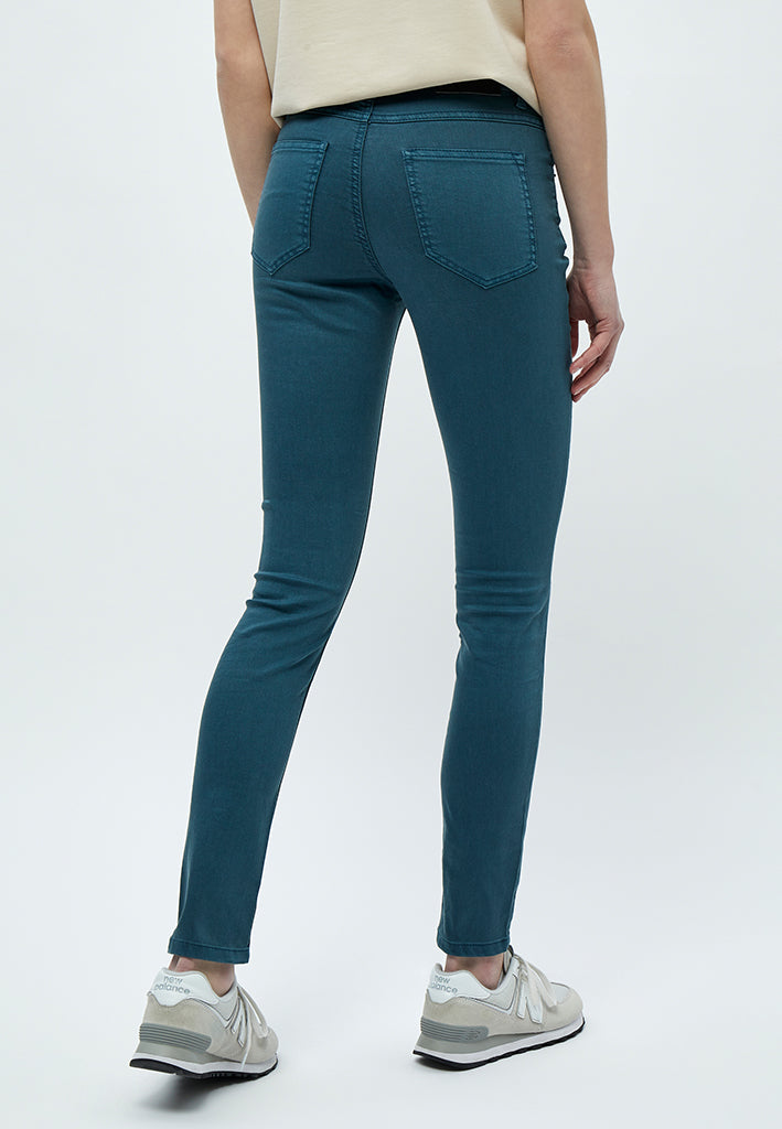 Desires DSLola Garment Dye MW Bukser Jeans 1495 Atlantic Deep