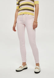 Desires DSLola Garment Dye MW Bukser Jeans 4081 CRADLE PINK