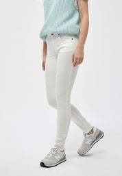 Desires Lola Midwaist Jeans Jeans Hvid