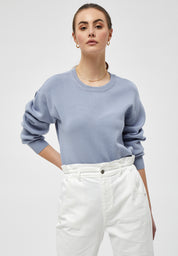 Minus Lupi Strik Pullover Pullover 1041 Dusty Blue