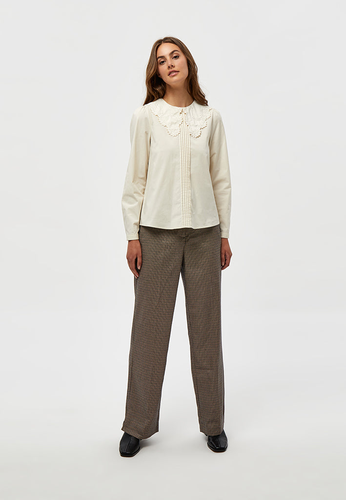 Minus Luvia bukser Bukser 9337 Mixed Houndstooth