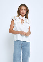 Minus MSAlaya Top Toppe 235 Cloud Dancer
