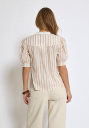Minus MSAleka Blouse Bluser 235 Cloud Dancer