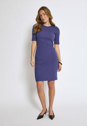 Minus MSAnnelise GOTS T-Shirt Dress Kjoler 7018 Skipper Blue