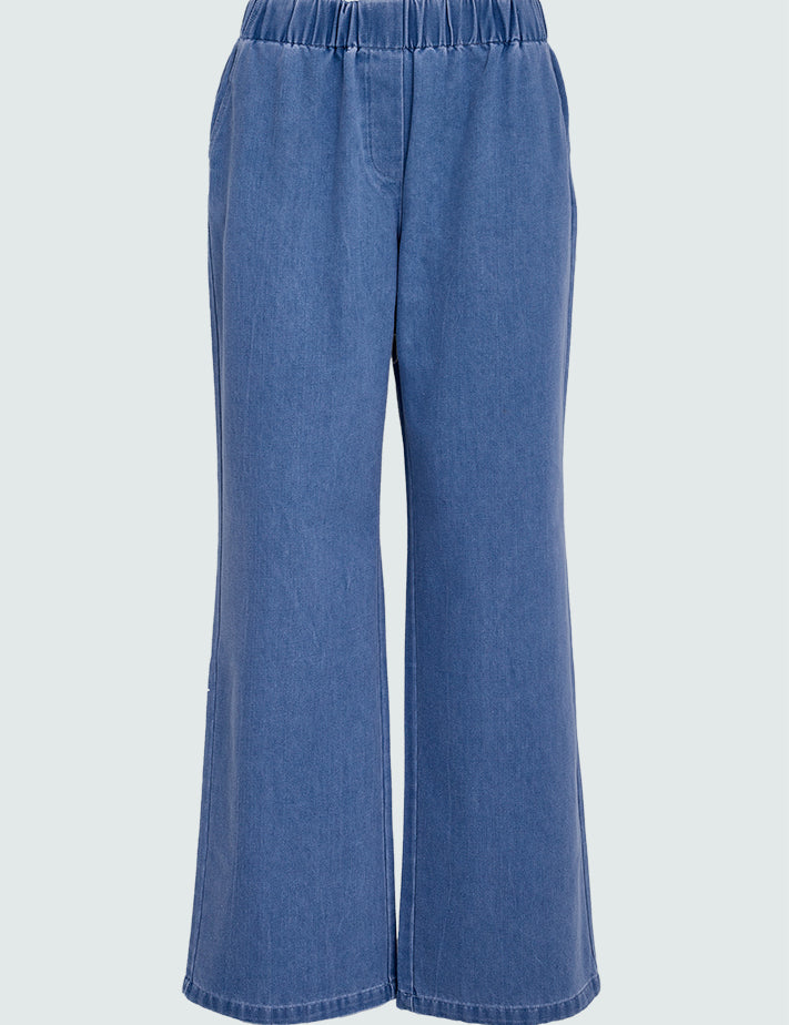 Minus MSBora Mid Waist Pant Bukser Lyseblå