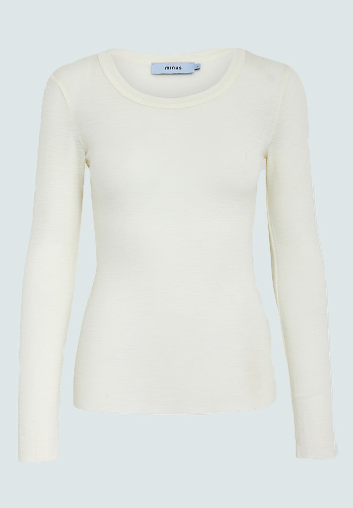 Minus MSCally Uld Top T-Shirt 220 Broken White