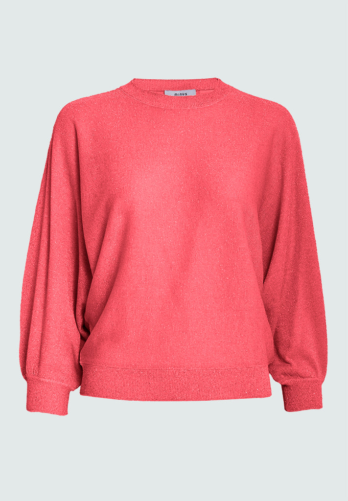 Minus MSCamelina Knit T-shirt Pullover 641MET Dubarry Metal.