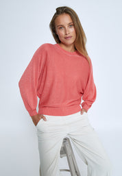 Minus MSCamelina Knit T-shirt Pullover 641MET Dubarry Metal.