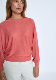 Minus MSCamelina Knit T-shirt Pullover 641MET Dubarry Metal.