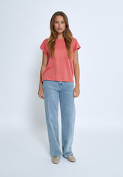 Minus MSCarlina Strik T-Shirt T-Shirt 641MET Dubarry Metal.