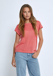 Minus MSCarlina Strik T-Shirt T-Shirt 641MET Dubarry Metal.