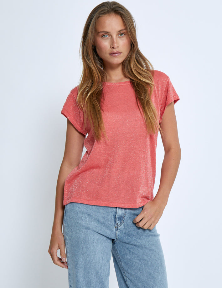 Minus MSCarlina Strik T-Shirt T-Shirt 641MET Dubarry Metal.