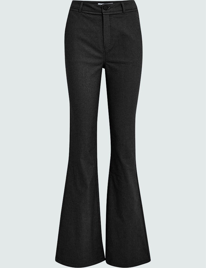 Minus MSCarma Flared Denim Bukser Bukser 111 Black denim