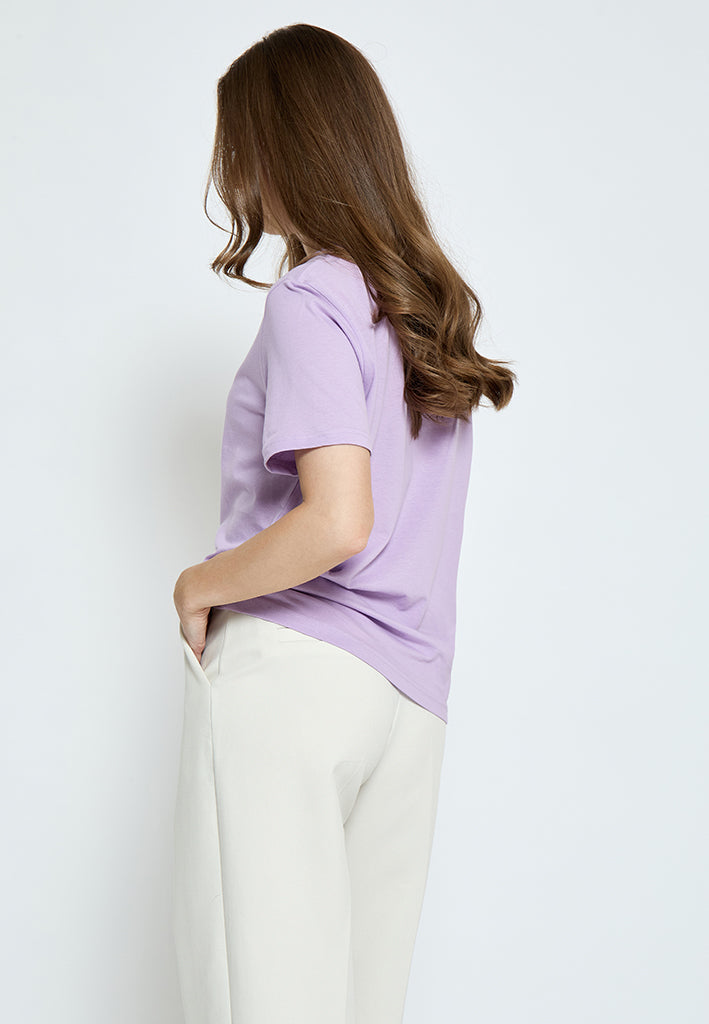 Minus MSCathy GOTS T-Shirt T-Shirt 7140 Pastel Lilac