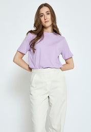 Minus MSCathy GOTS T-Shirt T-Shirt 7140 Pastel Lilac