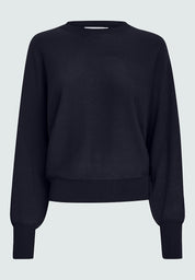 Minus MSDana Pullover Pullover 542 Black Iris Solid