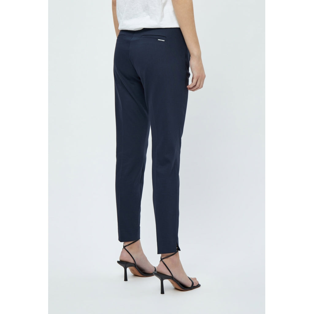 Minus MSDaya MW Bukser 7/8 Bukser 542 Black Iris Solid