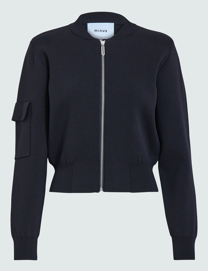 Minus MSEkira Knit Cardigan Cardigans Sort