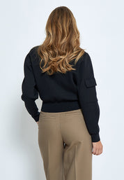 Minus MSEkira Knit Cardigan Cardigans Sort