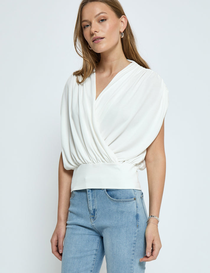 Minus MSElvie Slå-om Top Toppe 220 Broken White