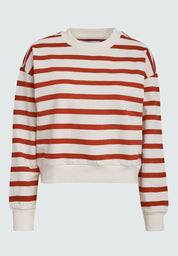 Minus MSEstella Sweat Sweatshirts 4175S Tomato Striped