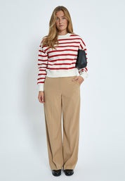 Minus MSEstella Sweat Sweatshirts 4175S Tomato Striped