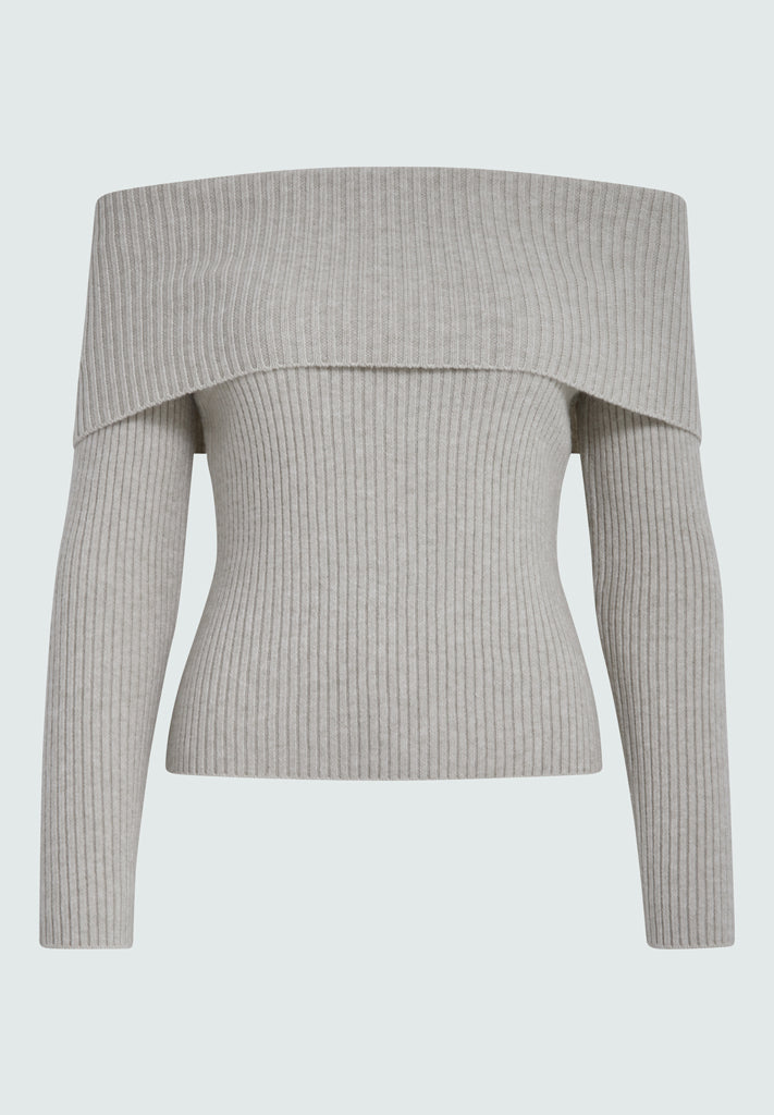 Minus MSFame Pullover Pullover 9015 Sand Gray