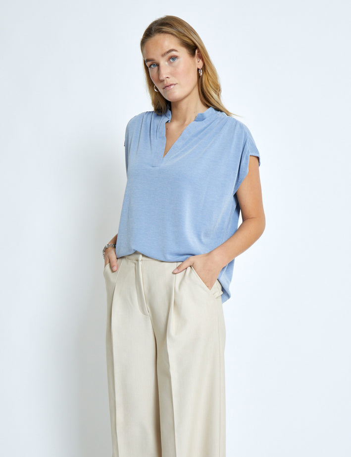 Minus MSFiba Modal T-Shirt T-Shirt 1048 Ice Blue