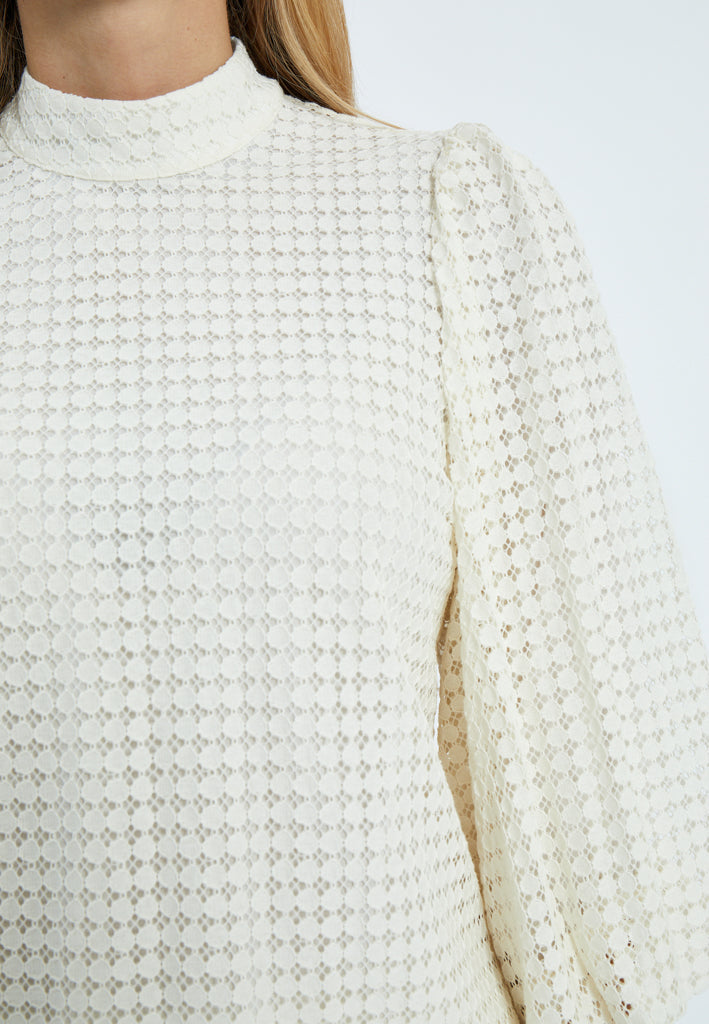 Minus MSFiora Bluse Bluser 0175 Light Birch