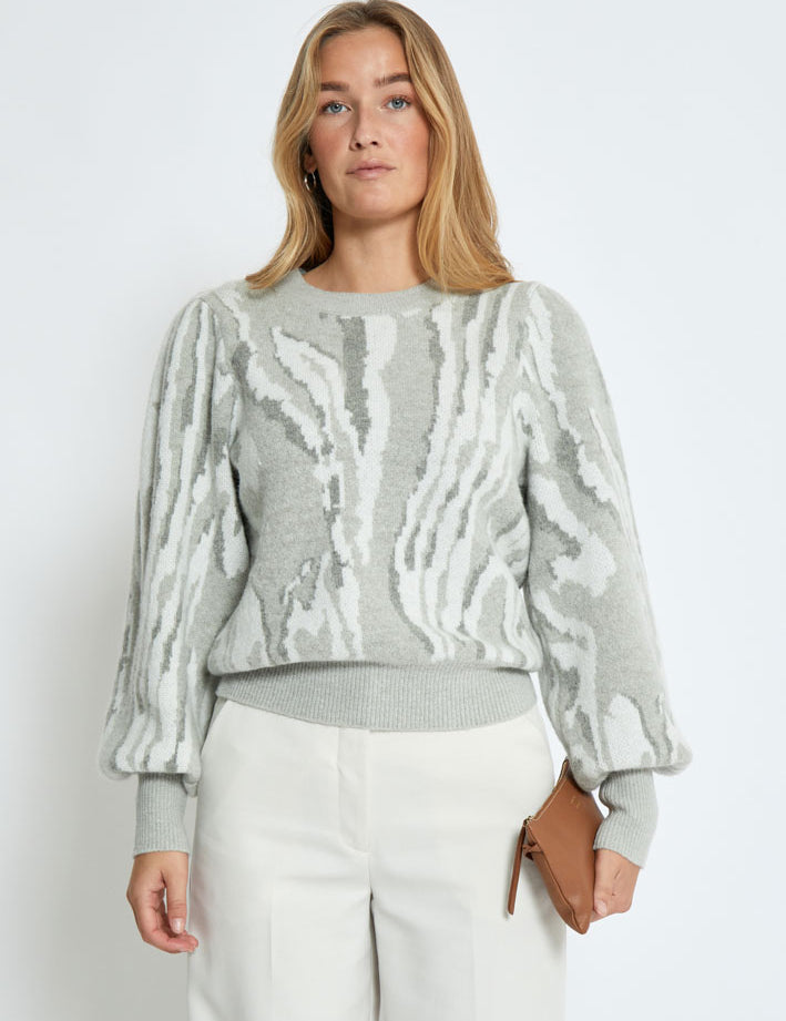 Minus MSFloria Pullover Pullover 148 Gunmetal