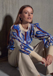Minus MSFloria Pullover Pullover 5061 Madder Brown