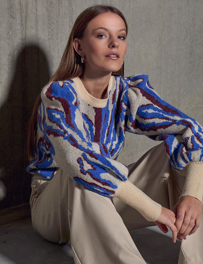 Minus MSFloria Pullover Pullover 5061 Madder Brown