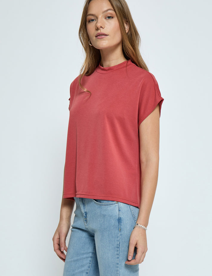 Minus MSFrikka T-Shirt T-Shirt 6990 Barn Red