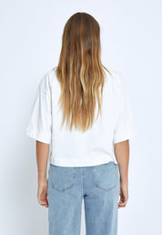 Minus MSGamma Cropped GOTS T-shirt T-Shirt 235 Cloud Dancer