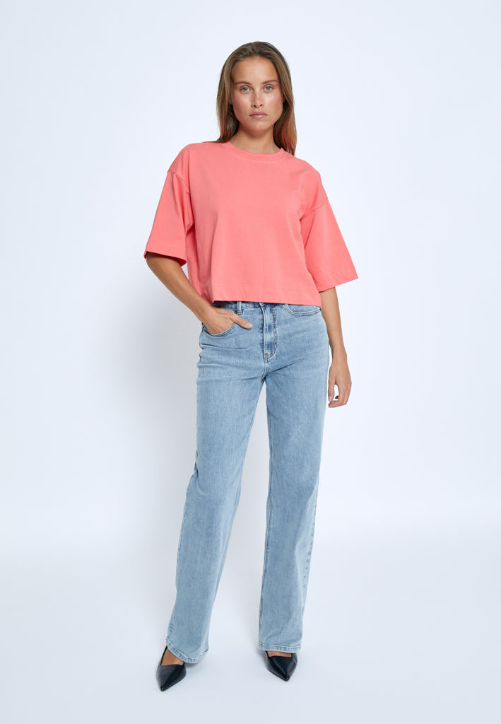 Minus MSGamma Cropped GOTS T-shirt T-Shirt 641 Dubarry
