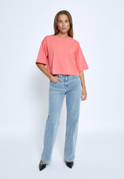 Minus MSGamma Cropped GOTS T-shirt T-Shirt 641 Dubarry