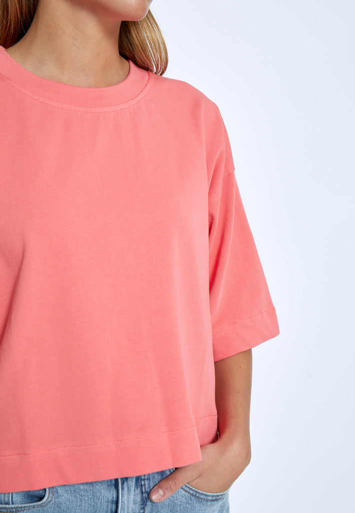 Minus MSGamma Cropped GOTS T-shirt T-Shirt 641 Dubarry