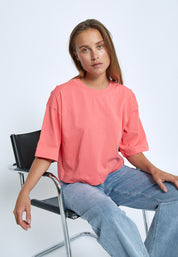 Minus MSGamma Cropped GOTS T-shirt T-Shirt 641 Dubarry