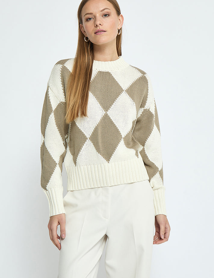 Minus MSIlaya Pullover Pullover 397 Wood Smoke