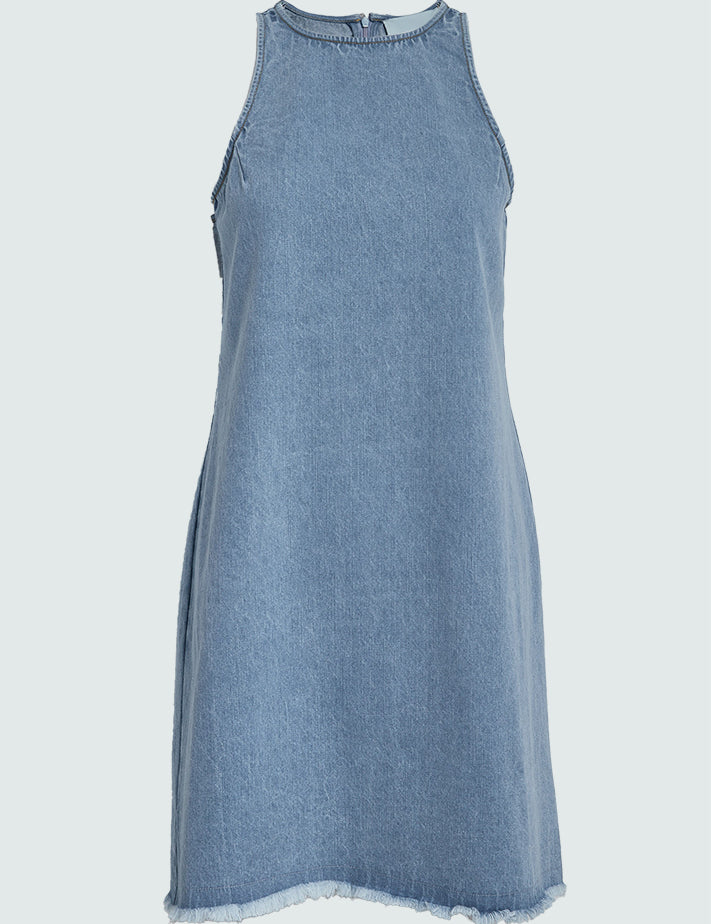 Minus MSJany Short Dress Kjoler Lyseblå