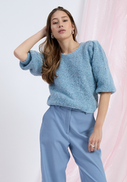 Minus MSJennie Pullover T-Shirt 1043 Citadel Blue