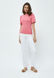 Minus MSJohanna T-shirt T-Shirt 6028 Pink Flamingo