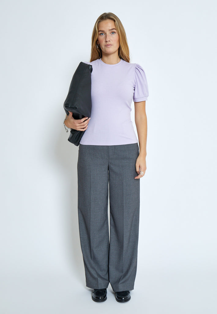 Minus MSJohanna T-shirt T-Shirt 7140 Pastel Lilac