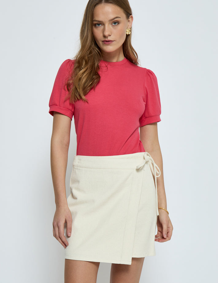 Minus MSJohanna T-shirt T-Shirt 7220 Teaberry Pink