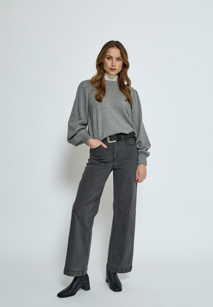 Minus MSJudy Pullover Pullover 113M Grey Melange