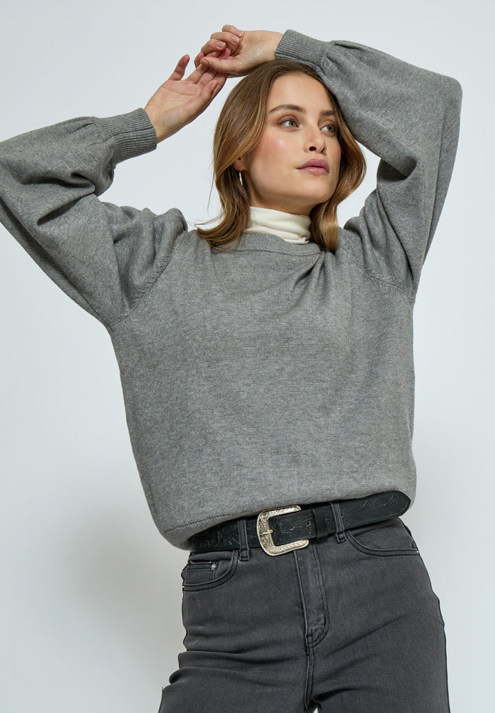 Minus MSJudy Pullover Pullover 113M Grey Melange