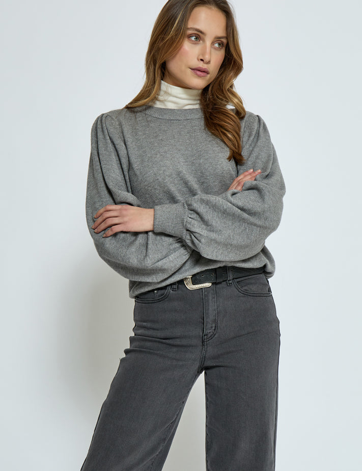 Minus MSJudy Pullover Pullover 113M Grey Melange
