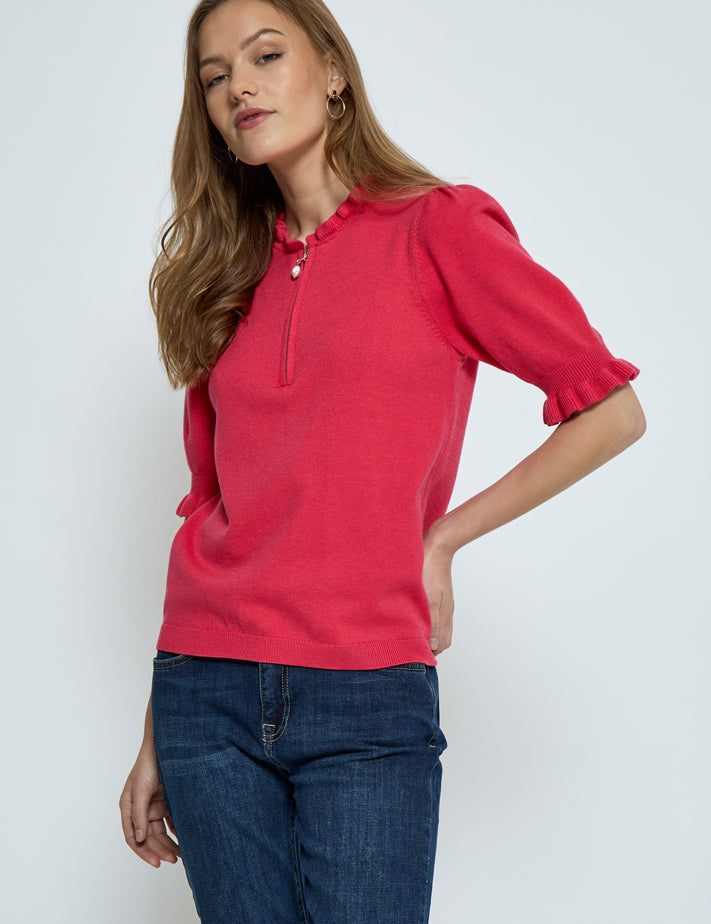 Minus MSKessa T-Shirt T-Shirt 7220 Teaberry Pink