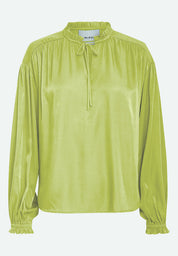 Minus MSKiro Bluse Bluser 3260 Dark Citron